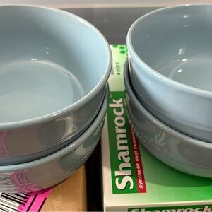 Shamrock Light Blue Dinnerware Set